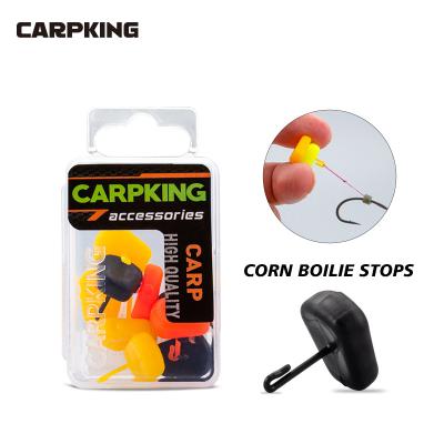 China Keep Your Boilies On Your Hard Rig CK3001 CARPKING 10pcs Artificial PVC Corn Carp Corn Stops Bait Fishing Lure Parts Fishing Accessories Carp Fishing Stopper for sale