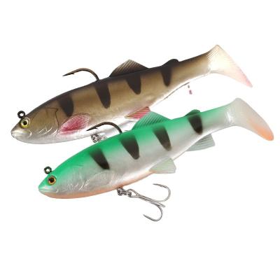 China Hot Crazy Soft PVC Kingdom Trout Baits Fishing Lures 38g 120mm Lead Fishing Lure High Quality PVC Swimbaits Main Lure Soft Saltwater for sale