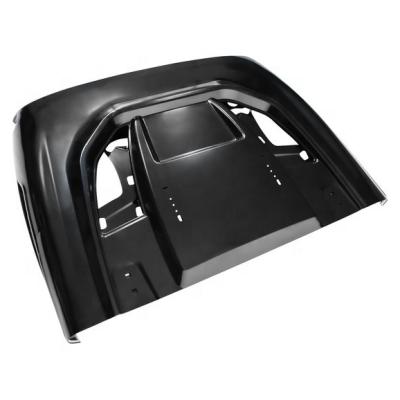 China Deluxe Steel Sandstorm Hood Cover for 18-21 Jeep Wrangler JL and Gladiator JT for sale