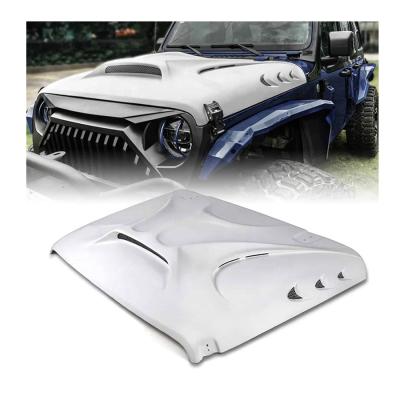 China Transformer Series Luxury Fiberglass Hood For 2018-2020 Jeep Wrangler JL JLU Rubicon Sahara Sport for sale