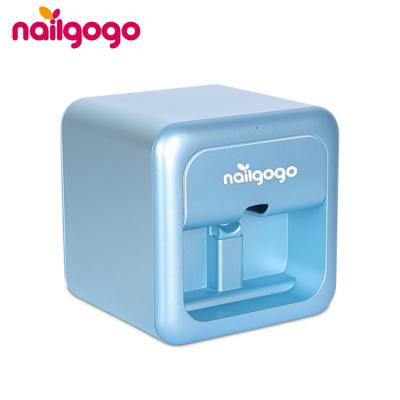 China Nailgogo F4 3d Fingernail and Toe Nail Printing Machine 3d Digital Manicure Nail Art Printing Machine Smart Mobile Nail Art Printing Machine for sale