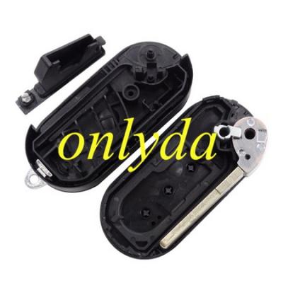 China The shell fob for 3 button remote key blank black color if you don't know how to fit and unable please don't buy for sale