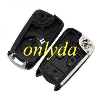 China Shell Fob For Opel 2 Remote Key Button Blank With HU100 Blade Car Key Duplicator Remote Car Key And Receiver for sale