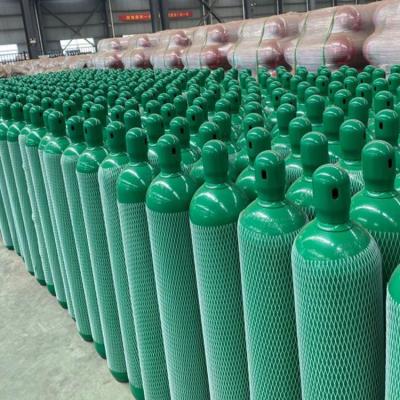 China Factory 10 m3 Oxygen Cylinder Tanks 40 Liter Industrial Medical Oxygen Cylinder for sale