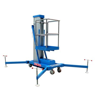 China Factory Single Mast Double Mast Aluminum Elevator Mast Lift Platform for sale