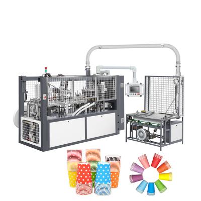 China Industrial Intelligent Medium Speed ​​Paper Slitter Paper Cup Forming Machine Coffee Cup Making Machine for sale