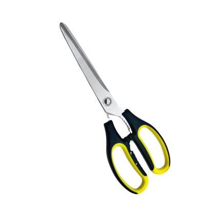 China Hot Sale Korea BBQ Scissors Universal Kitchen Scissors Soft Cut Handle Shears for sale