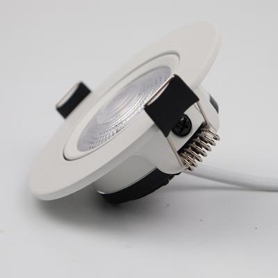 China Industrial Unique Design Ip44 Housing Ceiling Light 10W Aluminum Recessed Adjustable Eyeball Recessed Mount Outdoor Spotlight for sale