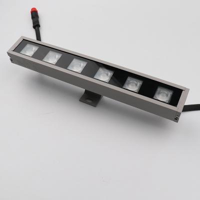 China Outdoor Specials Angle Adjustable Led Linear Linear Light Building Lighting Recessed Ip65 5000K Outdoor Wall Washer 18-24W Led for sale