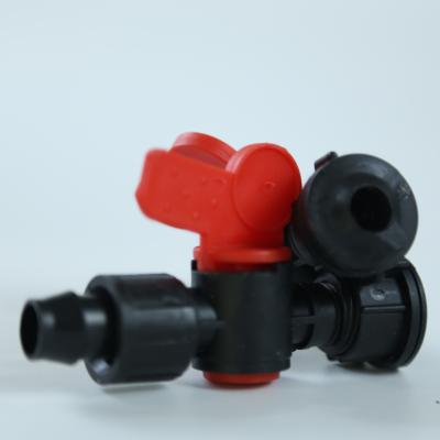 China Agriculture Drip Irrigation Valve OEM Drip Tape Shut Off Valve for sale