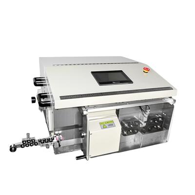 China Automatic Coaxial Communication Wire Stripping Wire Stripping Machine Single Core Peeling Machine For Cable Rotary Cutter for sale