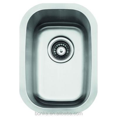 China Without faucet small bowl sink, bar sink, stainless steel undermount sink for sale