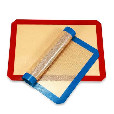 China Sustainable High Quality Custom Nonstick Baking Utensils Silicone Baking Mat for sale