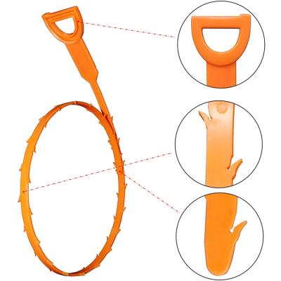 China Viable Snake Drain Cleaner Tools Cleaning Hair Drain Clog Remover Sewer Snake Drill Drain Auger Cleaner for sale