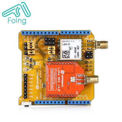 China LORAWAN 433/868/ 915Mhz 915Mhz Long Range 915Mhz 915Mhz Transceiver Low Power Consumption LoRa GPS Shield Expansion Board for sale