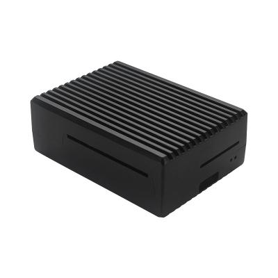 China Raspberry Pi 4B Aluminum Alloy Enclosure Cooling Protective Shell Case RPI Box RPI for sale