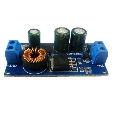 China DD7818TA Male DC-DC Buck Converter Block THT Module 10-80V DC Step-Down Input Over Voltage Protection for sale