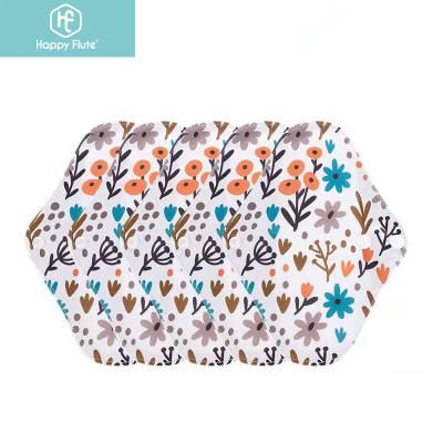 China Low Price Oem Reusable Cloth Menstrual Pad Sanitary Pad Removable Washable Sanitary Nappy for sale