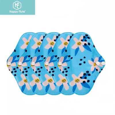 China Reusable Women Sanitary Cloth Menstrual Pad Costume Disposal Washable Bamboo charcoal sanitary pad for sale