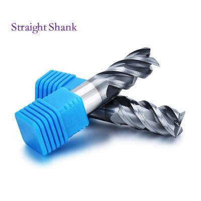 China Carbide End Mills Carbide Mill Tools Endmill Cnc Router Bit Fresa Freze Bits Wood Woodworking Milling Cutter for stainless steel Te koop