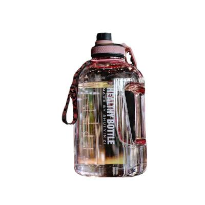 China TYF100062 2022 New Large Water Bottle Gallon Jug Sport Motivational Water Bottle Sustainable Eco Friendly Half 2 Liter for sale