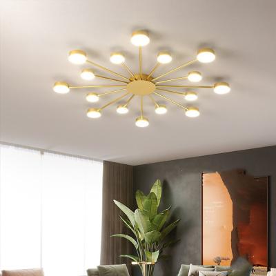 China High Brightness Modern 15w 24w 36w 48w 56w large white surface mounted acrylic ceiling lamp led ceiling lights for home for sale