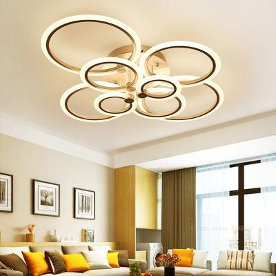 China High Brightness Indoor ceiling light led round shape modern ceiling light for living room decorating light for sale