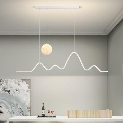 China Modern Decoration Indoor Lighting Nordic bedroom living room restaurant hanging led pendant light modern chandelier light for sale