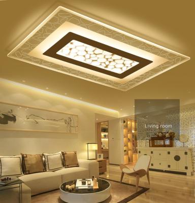 China High Brightness Nordic surface mounted ceiling led light living room square led panel ceiling lamp for sale