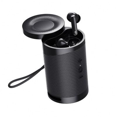 China Viable New Design B40 2 in 1 BT Mini Super Bass Speaker Wireless Portable TWS Smart Touch Control Outdoor Earphones Earbuds for sale