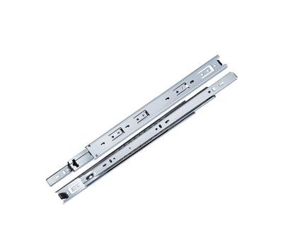 China BZ 42mm Contemporary 3 Fold Telescopic Slides Full Extension Ball Bearing Drawer Slide for sale