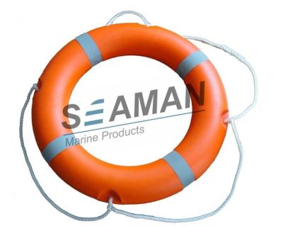 China HDPE 2.5kgs SOLAS-Rettungsschwimmen-Ring CCS/MED für lebensrettenden Marinering mit Seil zu verkaufen