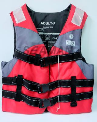 China Nylon-Polyester-rote/graue YAMAHA-Schwimmweste-Wasser-Sport-Schaum-Schwimmweste zu verkaufen