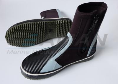 Chine bottes de wetsuit du néoprène de tirette de dessus de 5mm salut avec la semelle en caoutchouc antidérapage pour la navigation surfante et le kayak de plongée à l'air à vendre