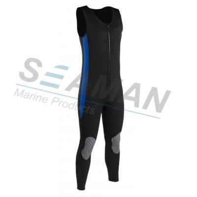 China Grootte S - XXL-Watersportuitrusting 3mm Lange John Neoprene Wetsuit For Kayaking Te koop