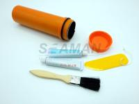 China SOLAS Inflatable Life Raft Repair Kits Plastic Tube Liferaft Accessories for sale
