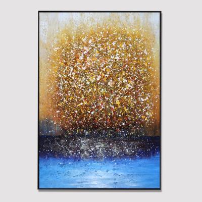 China Abstract Canvas Thick Acrylic Oil Paintings For Large Home Decor Can Be Customized Frame for sale