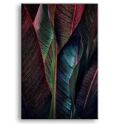 China Modern Art Pure Hand Painted Leaf Oil Painting Realistic Home Decor Painting Can Be Customized Wall Art for sale