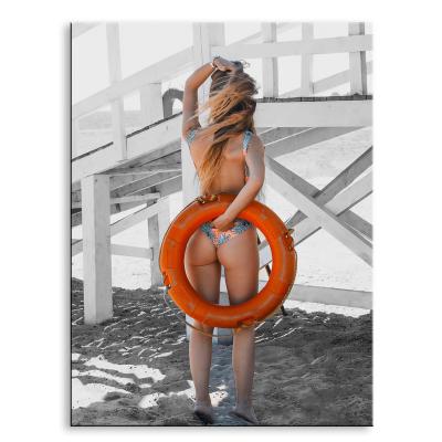 China Size 1PS Bulk Customizable Girl Canvas Print Custom Modern Sexy Nude Canvas Printing Min Order for sale