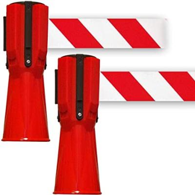 China Plastic Expandable Traffic Cone Roadway Safety ABS Plastic Control Barrier Bar With Tape for sale