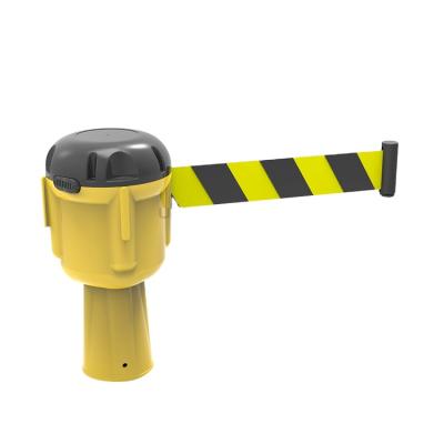 China Multi-application crowd control stand factory direct traffic cone belt topper barrier accept custom made for sale