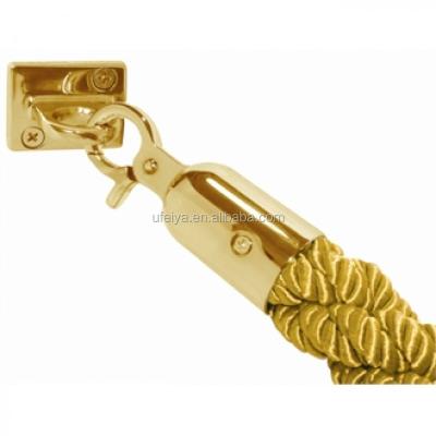 China Outdoor Climbing Activity Gold Metal Wall Rope Hook for sale