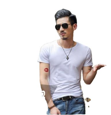 China Breathable Cheap Price $0.71 In-stock Service T-shirt Casual Plain White T-Shirts For Whites T-shirt Men/wemen for sale