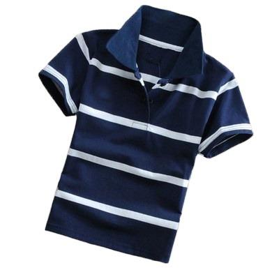 China Wholesale Vintage Short Sleeve Kids Wear New Design Summer For Kids Polo Shir for sale