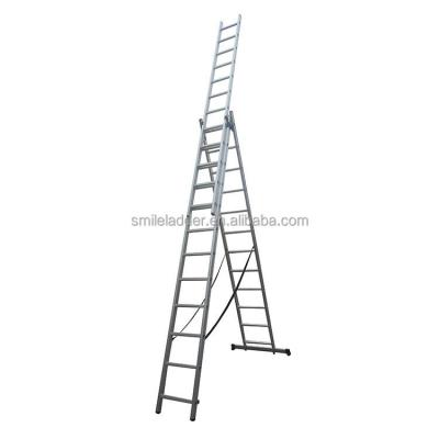 China Folding Ladders Best Price Unique Design Outdoor Easy Folding Extension Ladder for sale