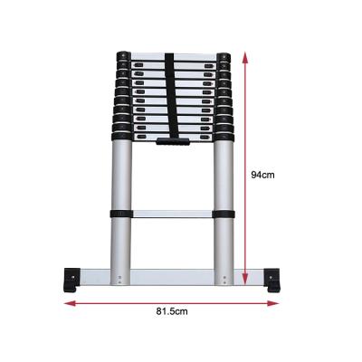 China 2019 New Aluminum Telescopic Ladders Hot Selling Ladder 1032H Universal Telescopic Ladder EN131-6 for sale