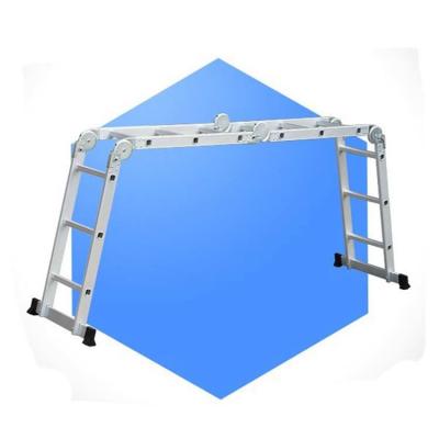 China 4.65m Lightweight Folding Step Ladder New Universal Folding Ladders 3.6m Aluminum Ladder for sale