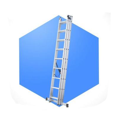 China Ladders 6 Meter 9steps Telescopic Multi Function Extension Ladder for sale