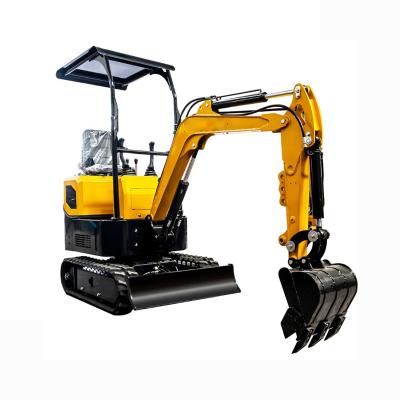 China Hotels Wheel Kubota Hydraulic Excavator 1.5 Ton 1 Ton 0.8 Ton Small Mini Crawler Retro Excavator Prices for sale