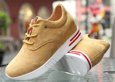 Cina Scarpe casuali superiori di sport della pelle scamosciato della mucca, scarpe casuali delle ragazze del tallone della piattaforma in vendita